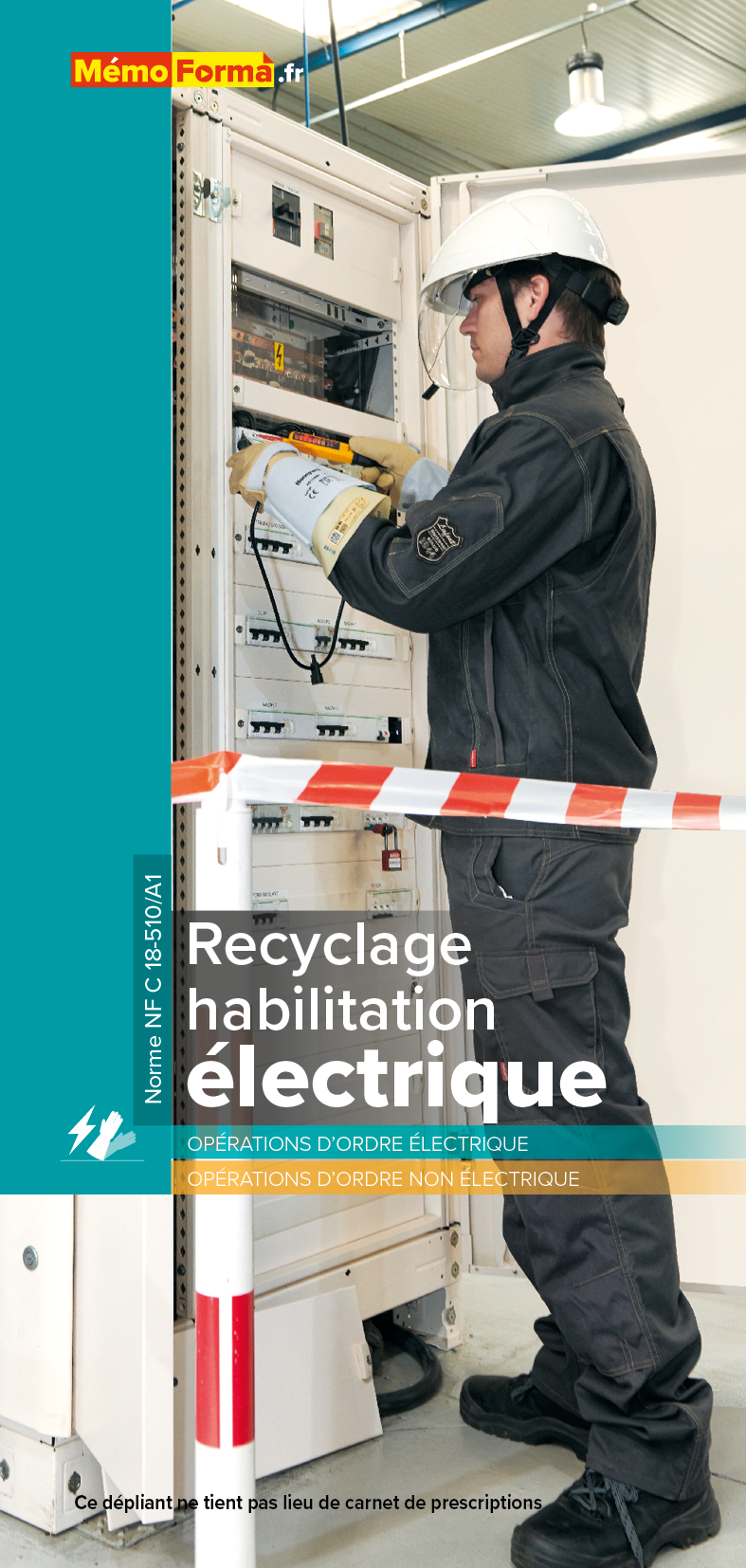 Dépliant – Recyclage habilitation électrique - MémoForma.fr