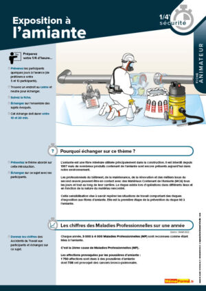 Fiche Participant 1/4 d'heure Amiante