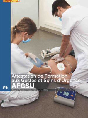 Attestation de Formation aux Gestes et Soins d'Urgence