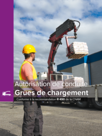 Autorisation de conduite des grues de chargement R 490 - MémoForma.fr