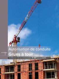 Autorisation de conduite des grues à tour R 487 - MémoForma.fr