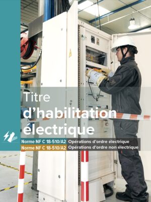 Titre d'habilitation électrique
