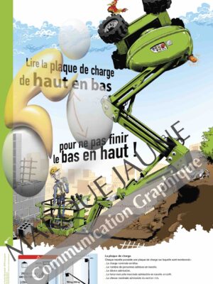 Poster PEMP : Lire la plaque de charge 40x60